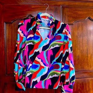 Crosby by Mollie Burch long sleeve blouse.  Worn once - like new